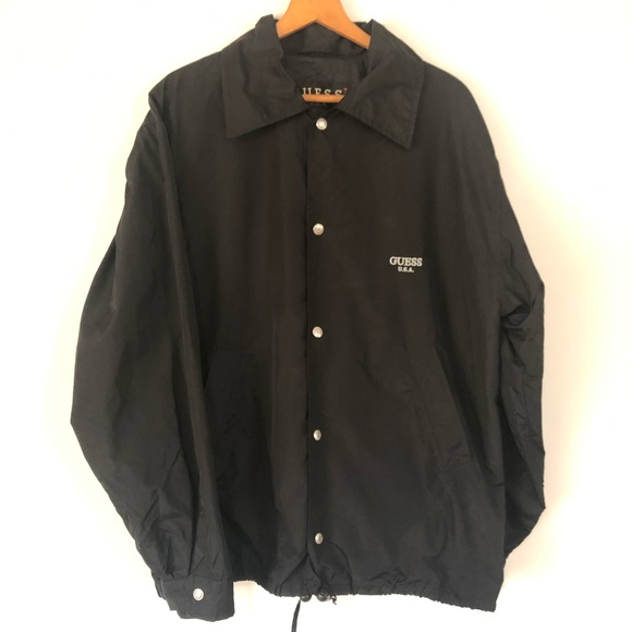 guess coach jacket